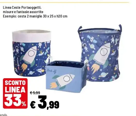 Ceste portaoggetti