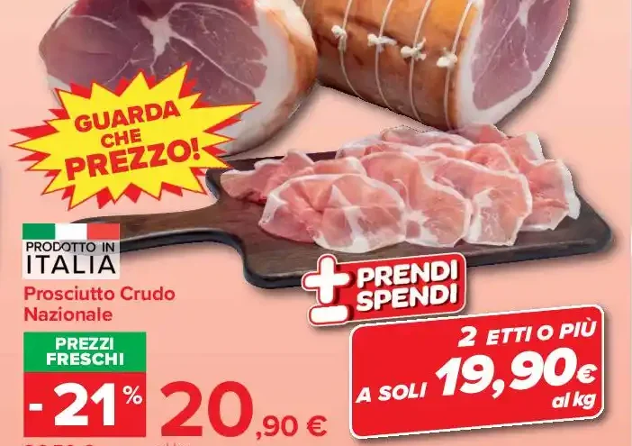 Prosciutto crudo nazionale