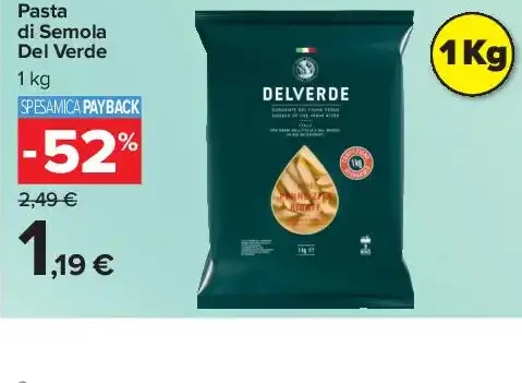 Pasta di semola Delverde