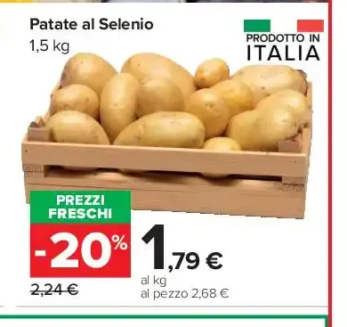 Patate al selenio