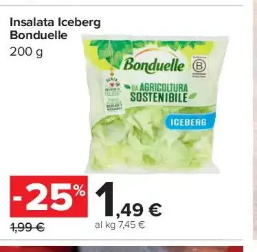 Insalata Iceberg Bonduelle