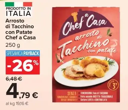 Arrosto di Tacchino con Patate