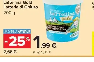 Mozzarella Lattellina Gold