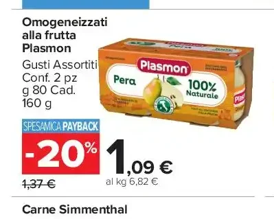 Omogeneizzati alla frutta
