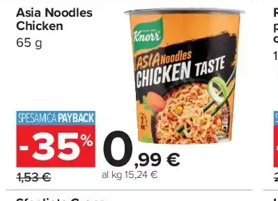 Noodles al pollo