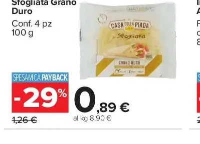 Sfogliata di grano duro