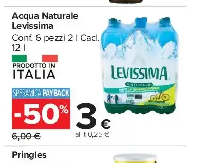 Acqua naturale