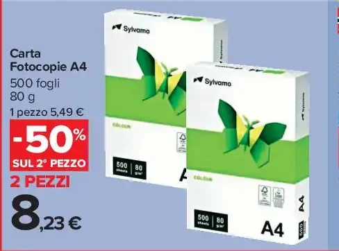 Carta fotocopie A4