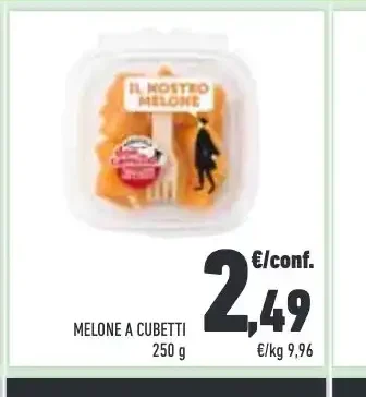 Melone a cubetti
