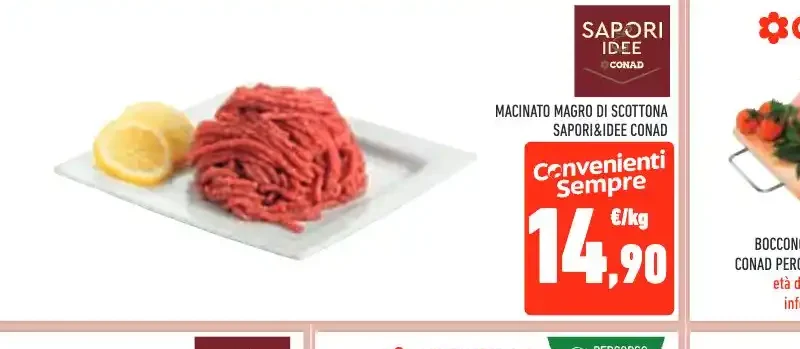 Macinato magro di scottona
