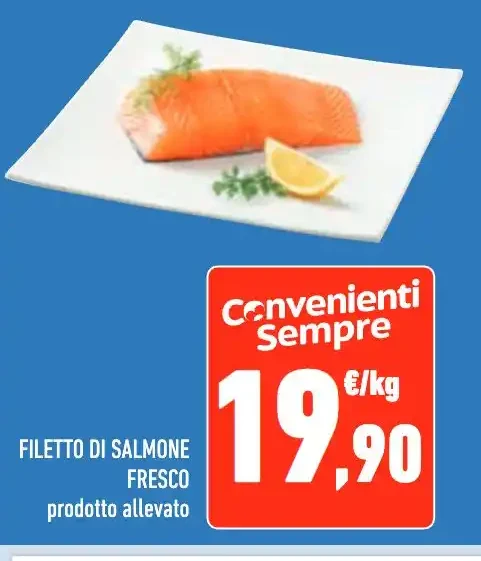 Filetto di salmone fresco