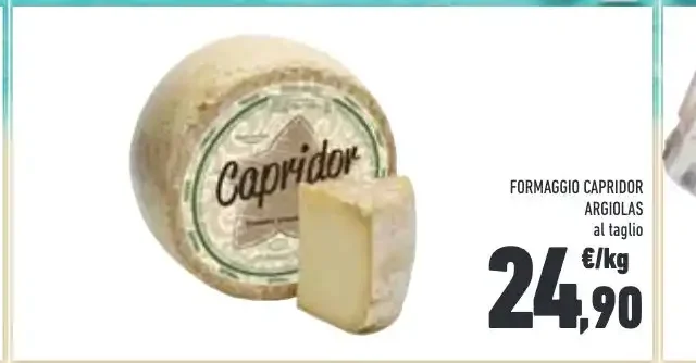 Formaggio Capridor Argìolas