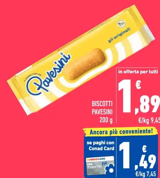 Biscotti Pavesini