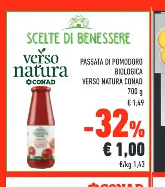 Passata di pomodoro biologica