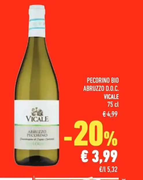 Pecorino Bio Abruzzo D.O.C. Vicale