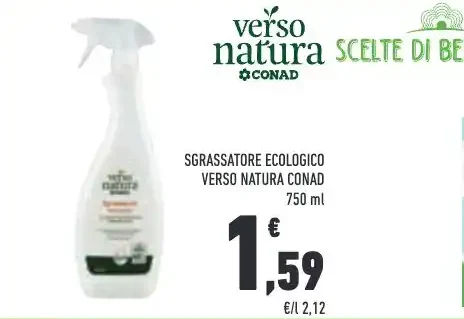 Sgrassatore ecologico Verso Natura Conad