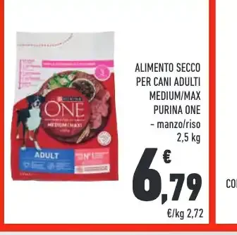 Alimento secco per cani adulti Purina One