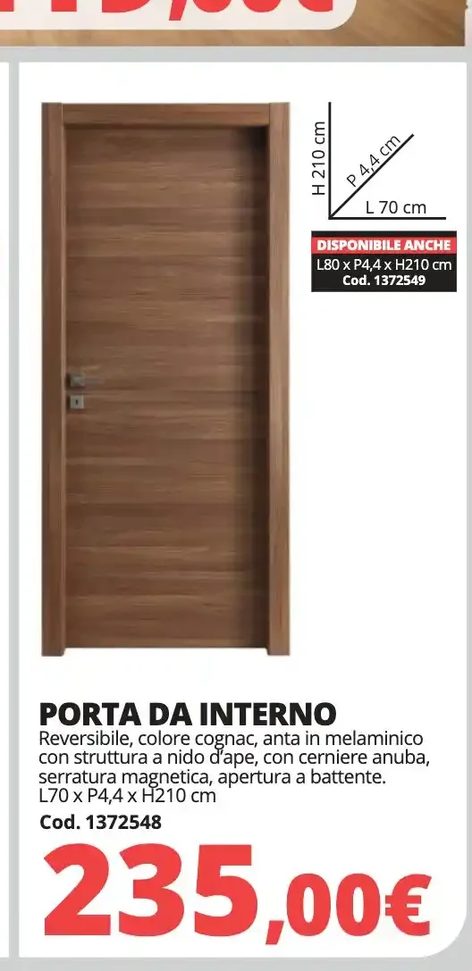 Porta da interno