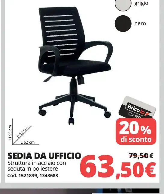 Sedia da ufficio