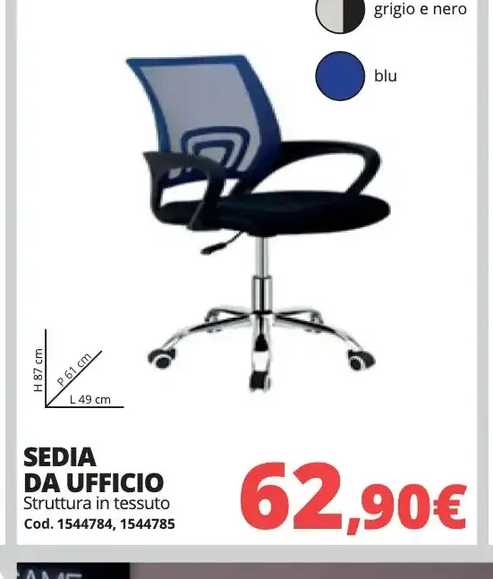 Sedia da ufficio