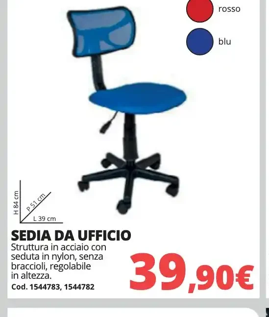 Sedia da ufficio