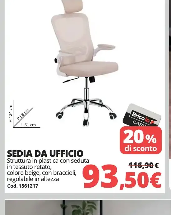 Sedia da ufficio