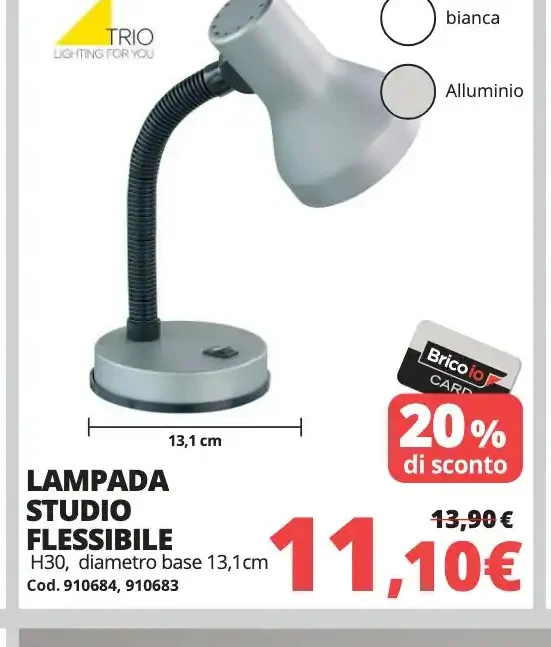 Lampada studio flessibile