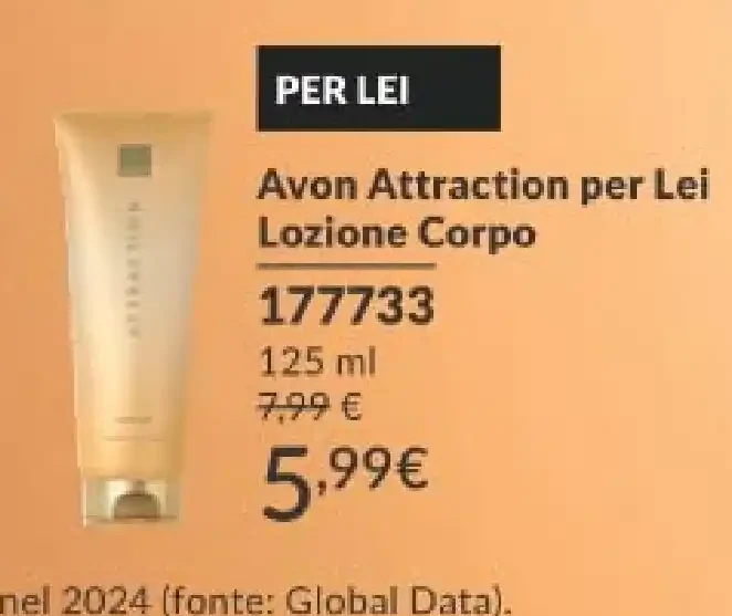 Avon Attraction per Lei Lozione Corpo