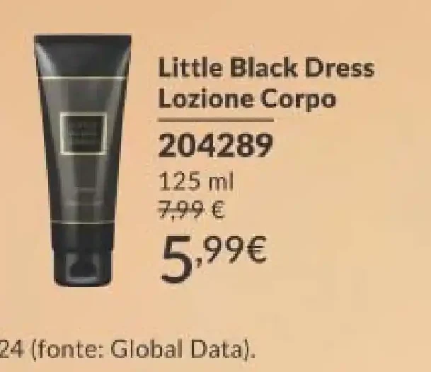 Little Black Dress Lozione Corpo