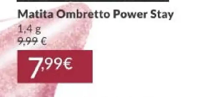 Matita Ombretto Power Stay