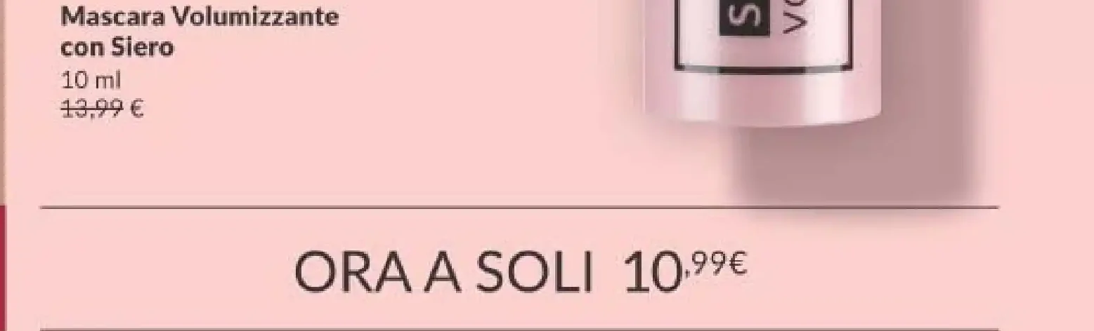 Mascara Volumizzante con Siero