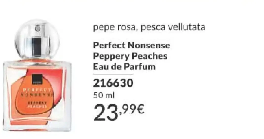 Perfect Nonsense Peppery Peaches Eau de Parfum