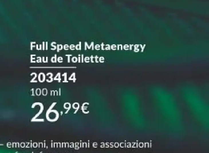 Full Speed Metaenergy Eau de Toilette