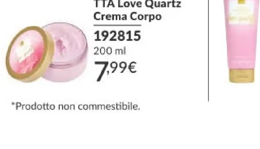 TTA Love Quartz Crema Corpo