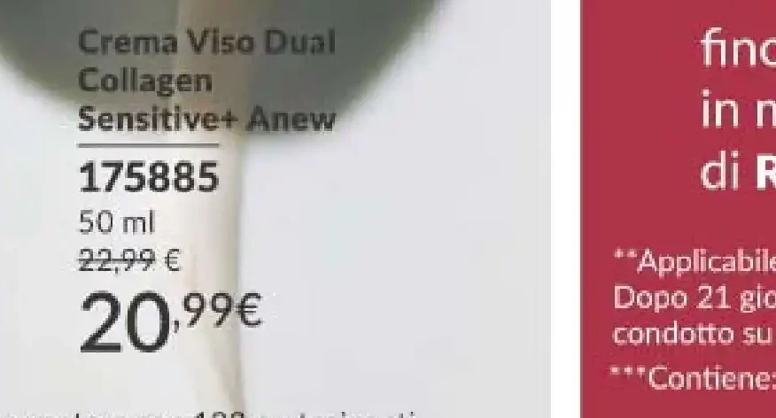 Crema Viso Dual Collagen Sensitive+ Anew