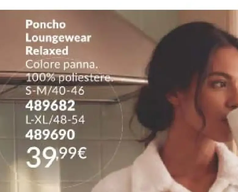 Poncho Loungewear Relaxed
