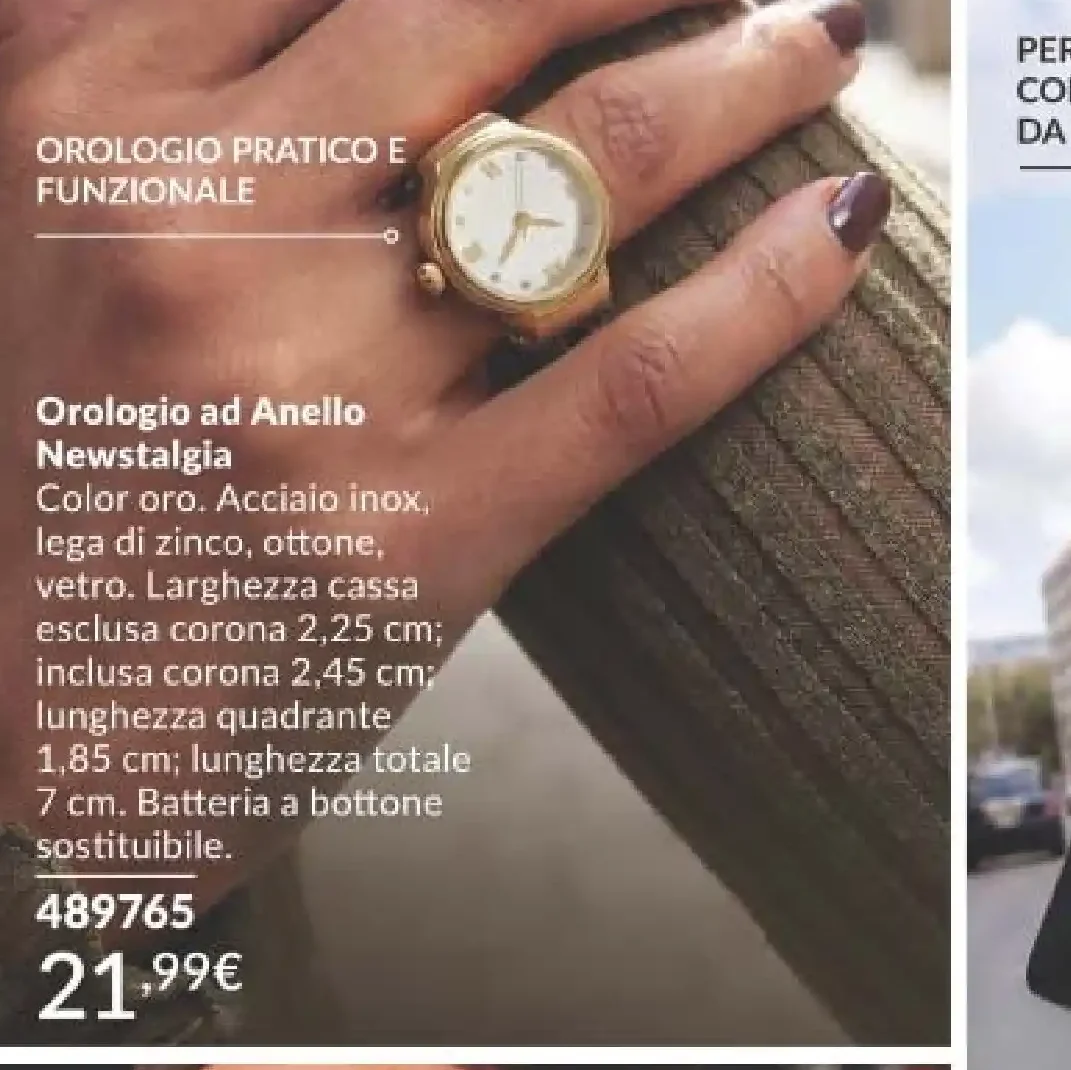 Orologio ad Anello Newstalgia