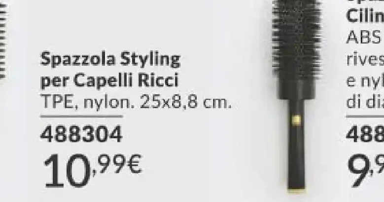 Spazzola Styling per Capelli Ricci