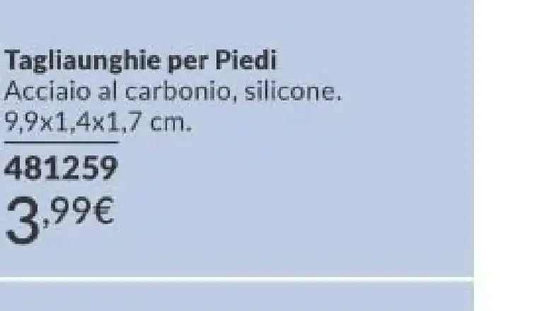 Tagliaunghie per Piedi