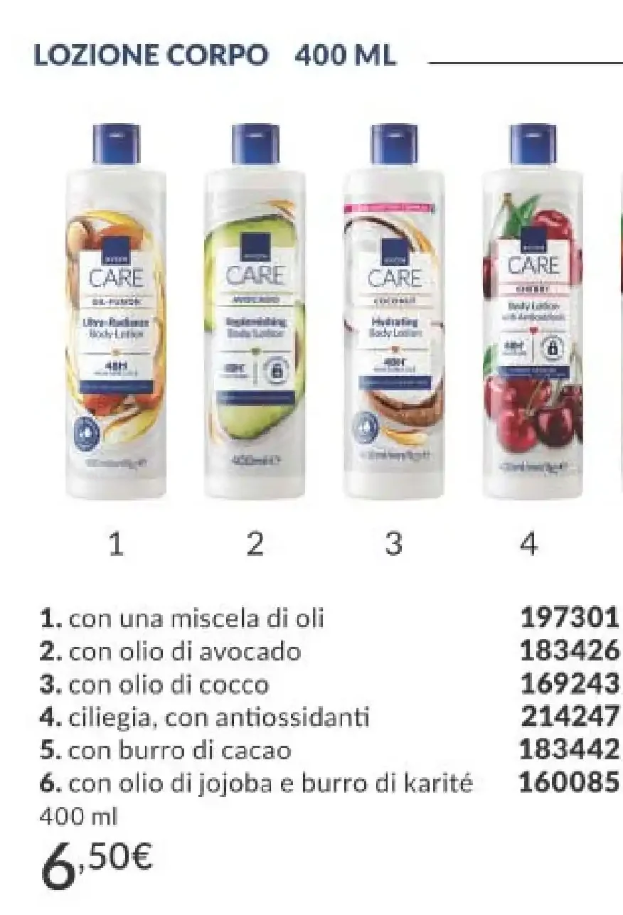 Lozione Corpo Avon Care