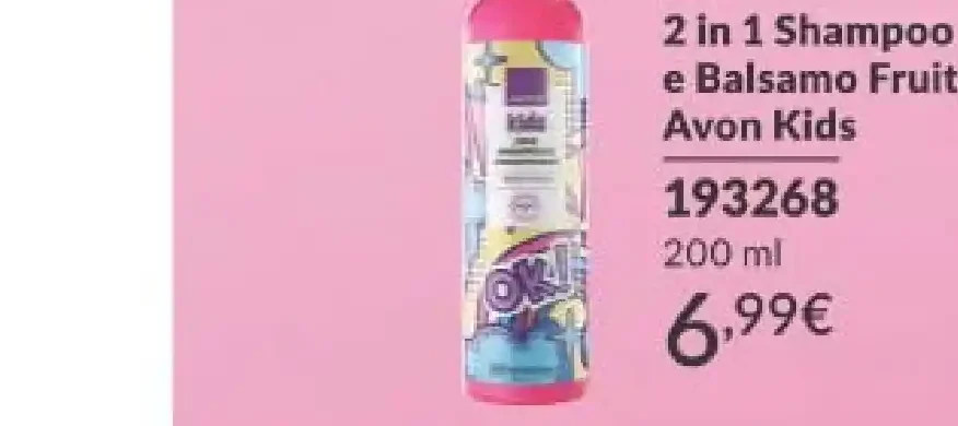 Shampoo e Balsamo all'Anguria Avon Kids