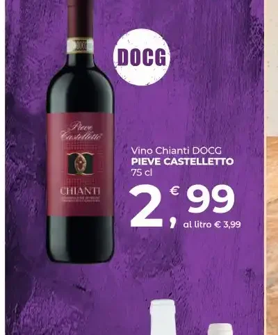Vino Chianti DOCG Pieve Castelletto