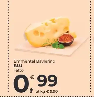 Emmental Bavೇರino Blu