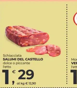 Schiacciata Salumi del Castello