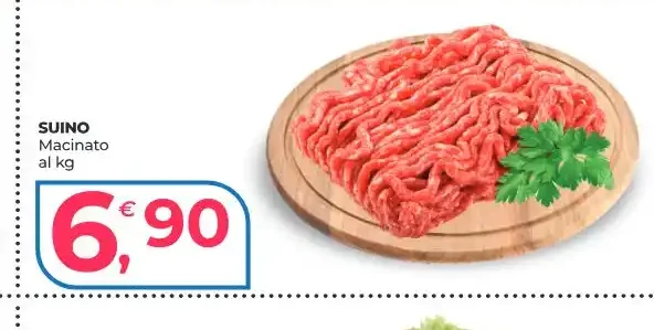 Carne suina macinata