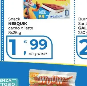 Snack Nesquik cacao o latte
