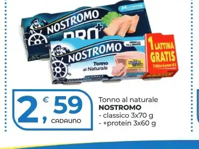 Tonno al naturale Nostromo