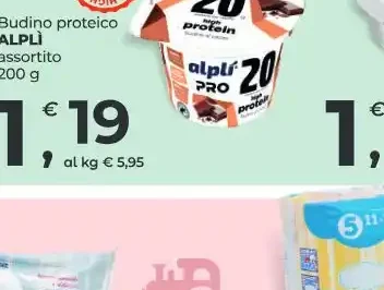 Budino proteico Alpli