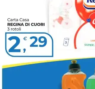 Carta casa Regina Di Cuori