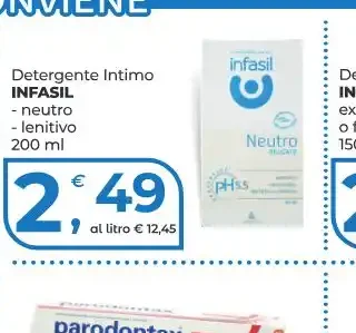 Detergente intimo Infasil